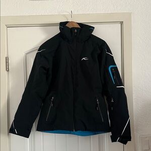 Black and Blue Ski Men’s Kjus Jacket